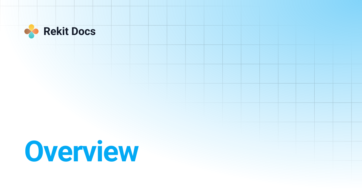 Overview | Rekit Docs
